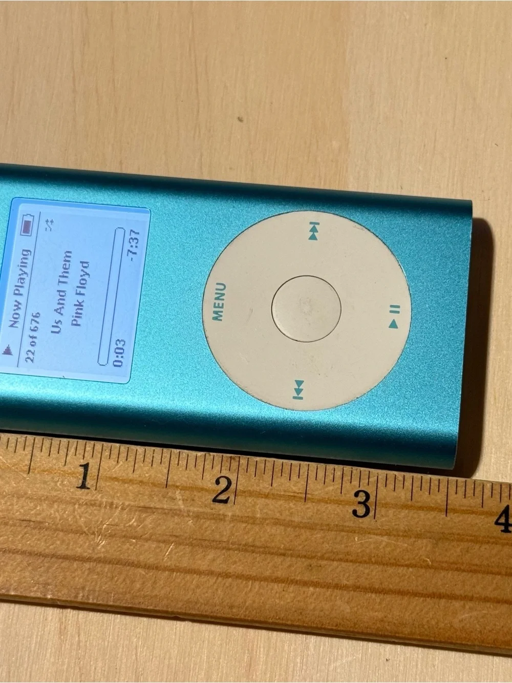 iPod Mini 1st Gen Model:A1051 6GB Blue Tested Good w/676 Song Read Info Below!!